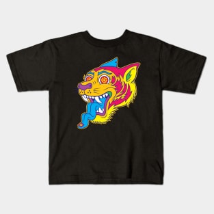 Trippy Tiger Kids T-Shirt